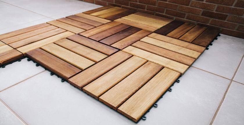 PVC Interlocking Floor Tiles